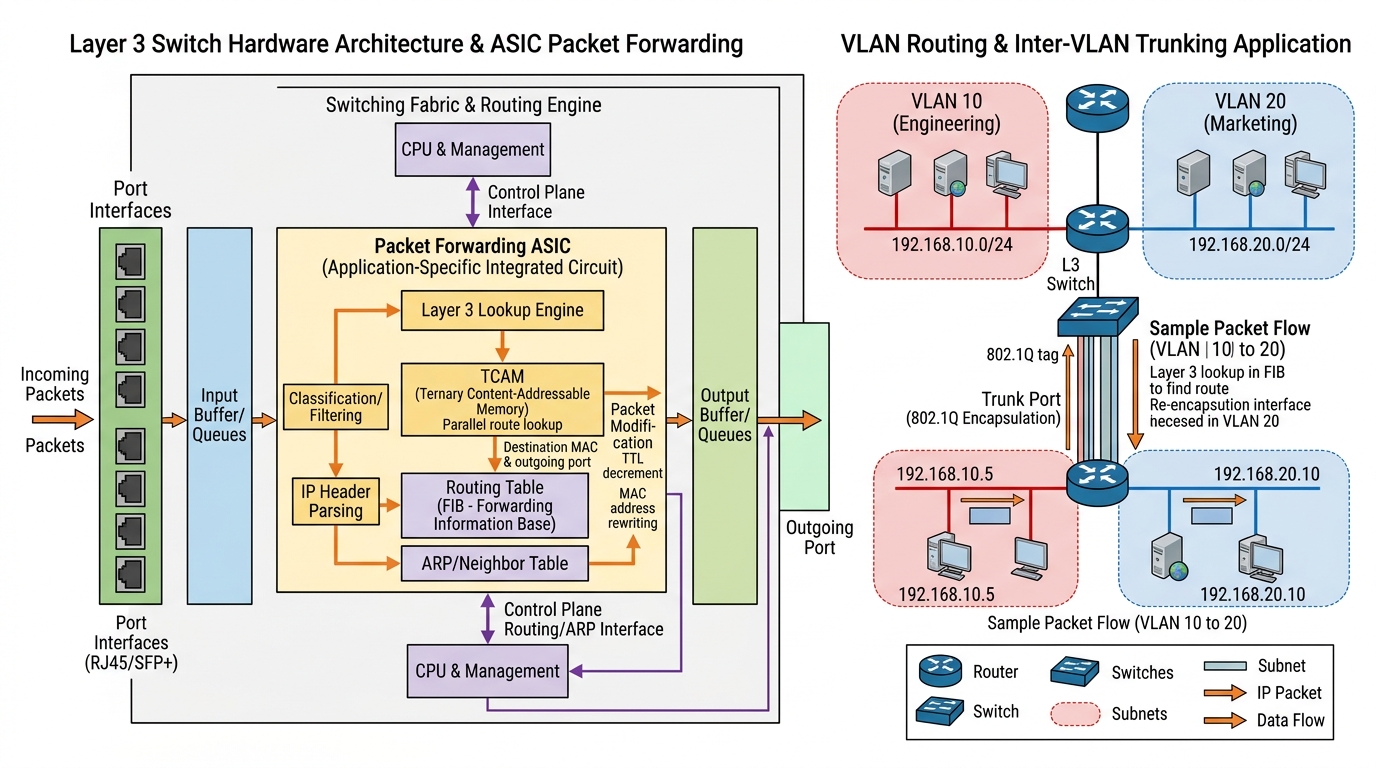 Routers and Layer 3 Switching
