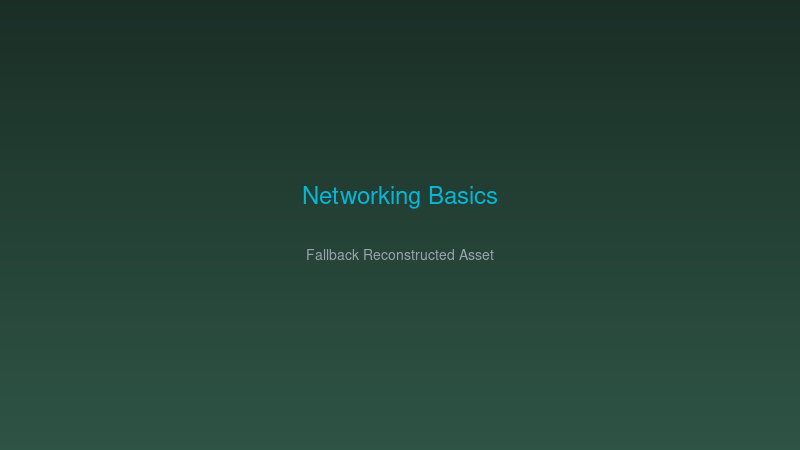 Networking basics topology diagram for Los Angeles IT infrastructure