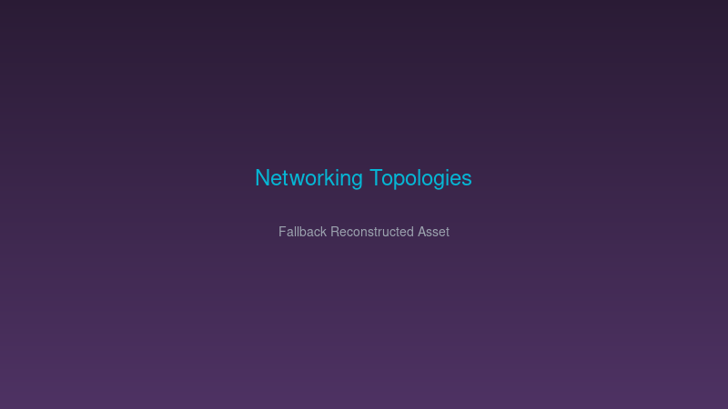 Diagram illustrating the linear backbone of a bus network topology